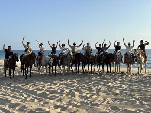 Horse riding in Cabo